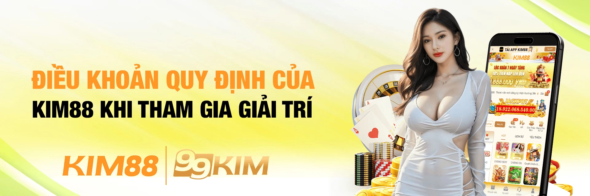 Banner chuyên mục giải trí Kim88